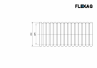 Гибкий воздуховод Flexag FL90-50-S 90 мм