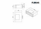Вентиляционный коллектор Flexag CMP-FLD 200/90x12, D200, на 12/16 выходов FLD