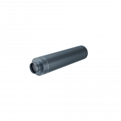 Стальной круглый шумоглушитель Flexag GLMK-125, D125 мм, длина 900 мм  