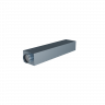 Стальной прямоугольный шумоглушитель Flexag GLMP-160, D160 мм, длина 900 мм   