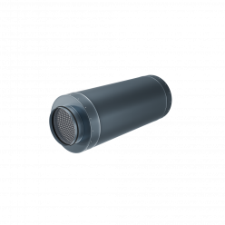 Стальной круглый шумоглушитель Flexag GLMK-250, D250 мм, длина 900 мм    