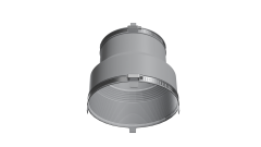 Муфта соединительная антивибрационная Flexag MAS-200/160, D200/160 мм