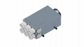 Flexag CMP-FL 160/75x6 вентиляционный коллектор, D160, на 6/10 выходов FL